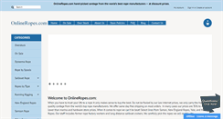 Desktop Screenshot of onlineropes.com